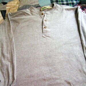 GRAY COTTON JERSEY M